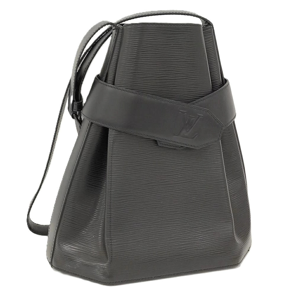 Louis Vuitton Sac Depaule Epi Noir Black